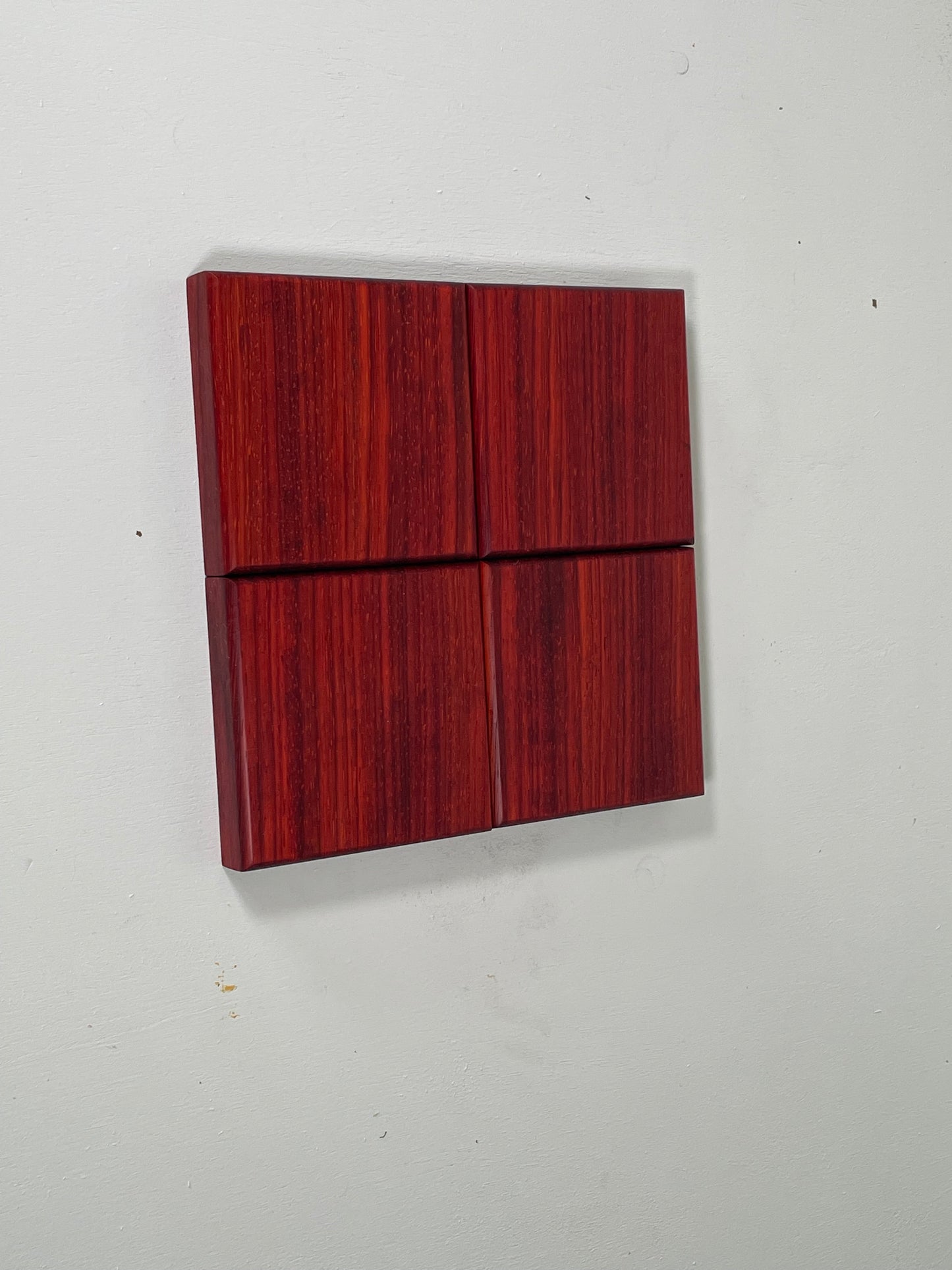 Padauk Coasters