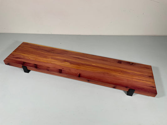 Rustic Red Cedar Wall Shelf