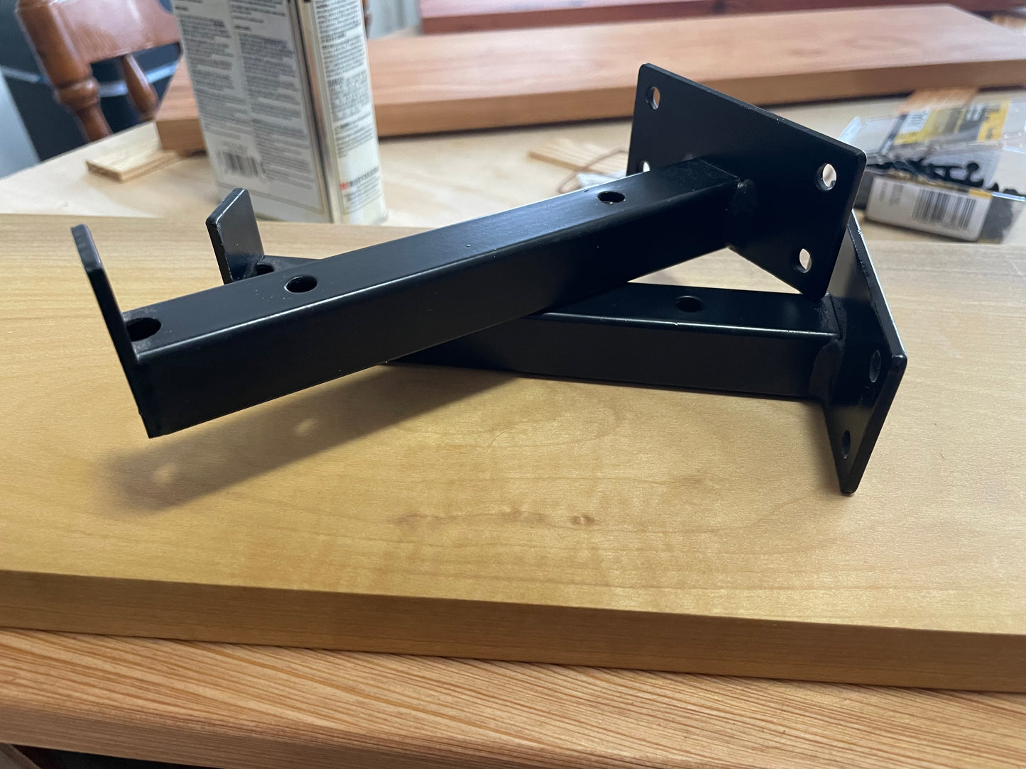 Rustic Cherry Wall Shelf