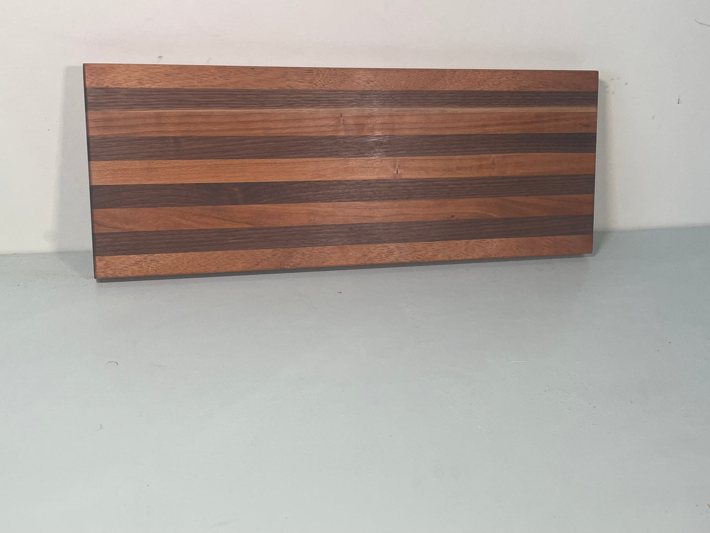 Walnut and Mahogany Cutting Board