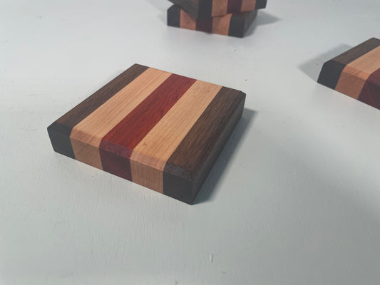 Scarlet Trio Coasters