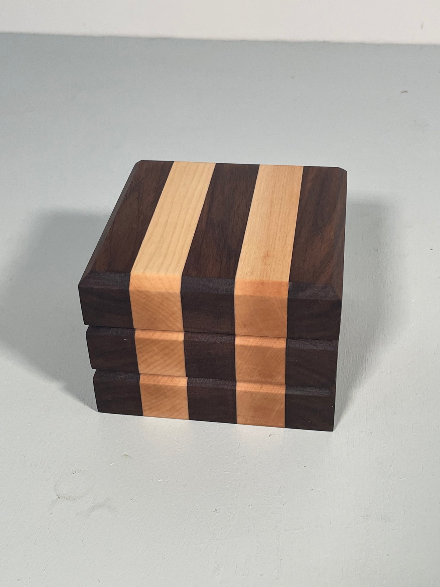 Walnut and Maple coasters